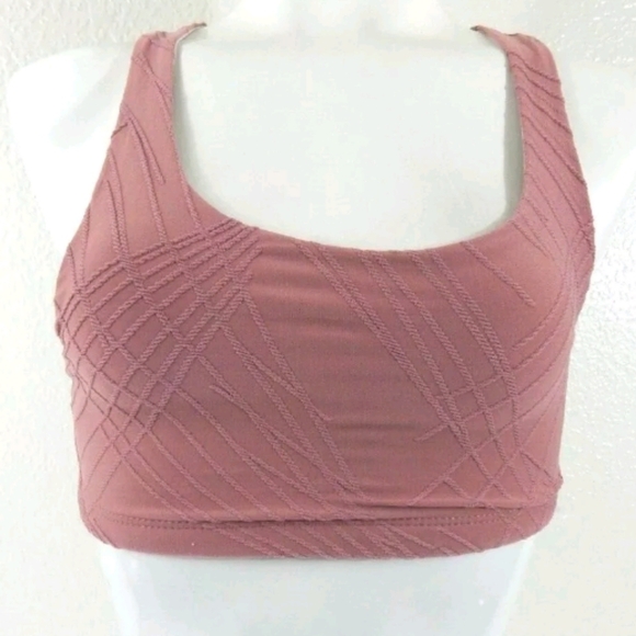 Onzie Mudra Textured Cross Back Bra - Picture 1 of 4